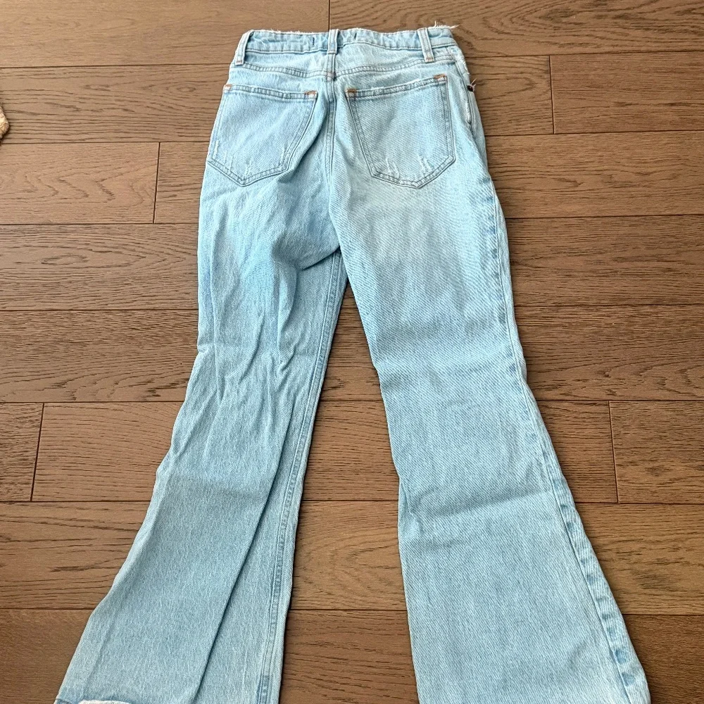 Abercrombie- Vintage Flare High Rise Curve Love - Picture 2 of 3